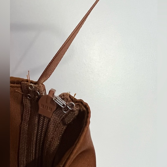 (Bronze) Celia One Shoulder Midi Dress - Picture 13 of 16